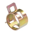 thumbnail image 2 of Uxcell 14mm Color-zinc Steel Band Spring Clamp for Fuel Line Silicone Hose 10 Pack, 2 of 5