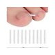 thumbnail image 1 of 10-Piece Ingrown Toenail Corrector Pad Set - Orthopedic Foot Care Tools for Pedicure, 1 of 2