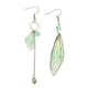 thumbnail image 1 of 1 Pair Exquisite Cicada Wing Earrings Drop Earrings Bride Ear Decorations------Product code 83630, 1 of 3