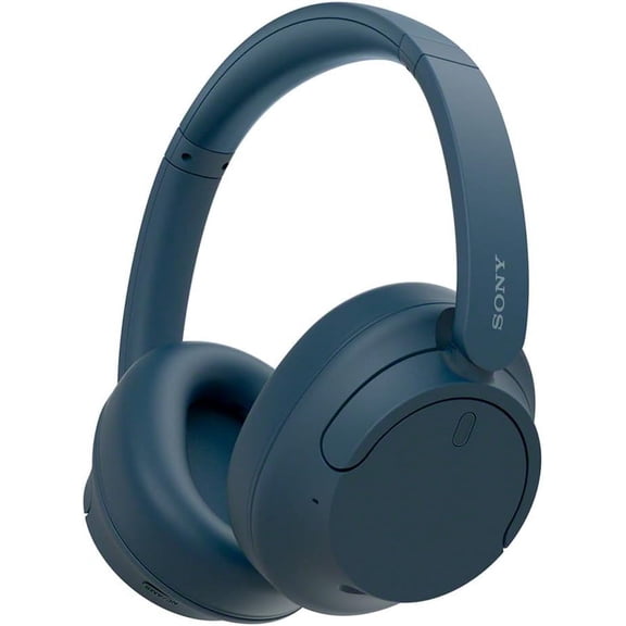 Audífono diadema inalámbrico, Sony, Con cancelación de ruido, WH-CH720N, Azul