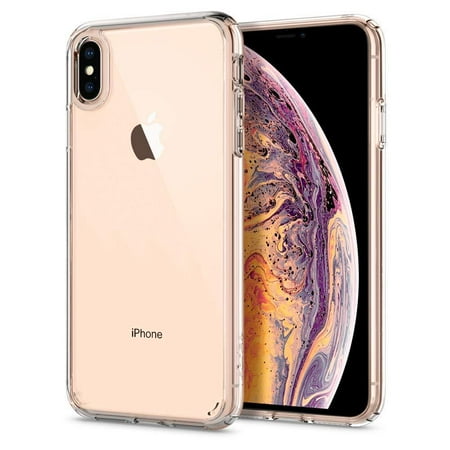 Spigen Ultra Hybrid Designed for Apple iPhone Xs MAX Case (2018) - Crystal (Best Spigen Case For Iphone X)