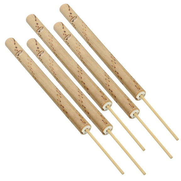 5pcs Bird Whistle Bamboo Slide Whistle Whistle Training Slide Whistle Music Instrument Toy