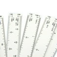 thumbnail image 4 of Fan Shape Scale Ruler with 5 Blades Engineering Multifunctional foldable rulers, 4 of 10