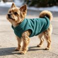 thumbnail image 5 of Dog Fleece Vest Sweater , Leash Ring, For XS & Small Dogs, Cats & Puppies, Soft, Lightweight & Warm Pullover Dog Coat, Pet Jacket for Fall, Winter, Spring, Autumn, 5 of 6