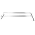 thumbnail image 4 of Double Row Hanging Bar Shelf,Stainless Steel Double Row Hanging Stemware Holder Hanging Stemware Rack Luxury Finish, 4 of 8