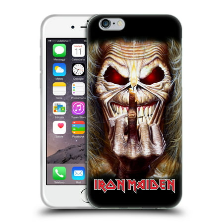 OFFICIAL IRON MAIDEN ART SOFT GEL CASE FOR APPLE IPHONE