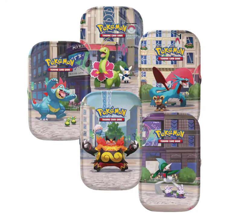 Pokemon Lumiose City Mini Tin (1 Tin at Random)