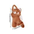thumbnail image 7 of Yvsxxv Car Tissue Holder, Cute Raccoon Tissue Box Cover Hanging Plush Paper Storage Holder Napkin Box Tissue Dispenser for Home Office Car Decoration, 7 of 7