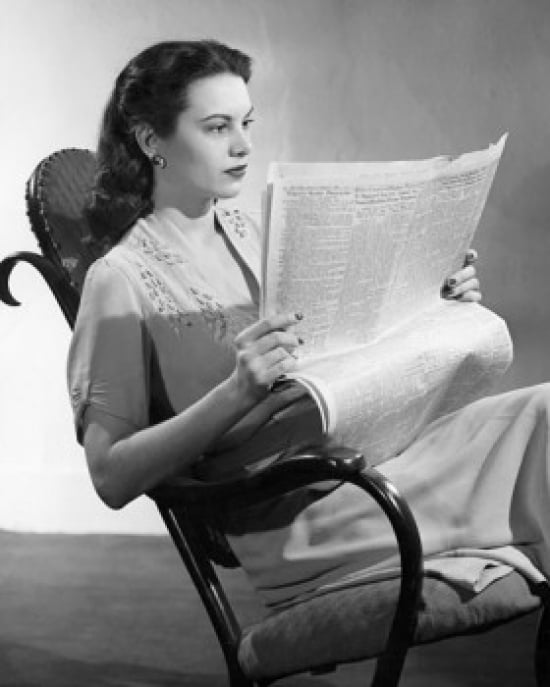 Young Woman Sitting