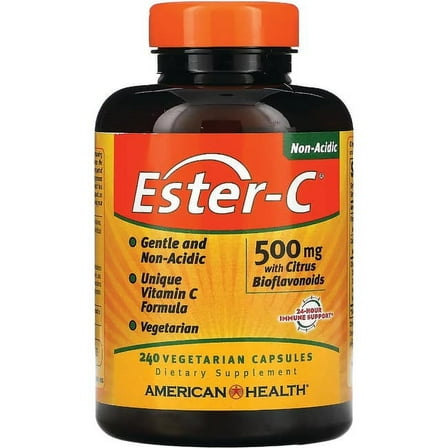 American Health Ester-C with Citrus Bioflavonoids 500 mg 240 Veg Caps