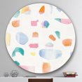 thumbnail image 3 of Designart 'Joy Geometric Simple' Art Mural Cercle en Métal Géométrique, 3 of 3