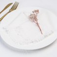 thumbnail image 4 of Ksopiavobs Handmade Cloth Napkins, Linen Cloth Napkins with Fringe, 18 x 18 Inches Set of 4 Versatile Handmade Square Rustic Fringe Napkins for Dinner, Wedding and Parties, White, 4 of 6
