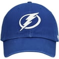 thumbnail image 2 of Men's '47 Blue Tampa Bay Lightning Team Clean Up Adjustable Hat, 2 of 4