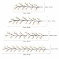thumbnail image 2 of Enchanted Willow Vine Christmas Lights, Willow Vine Lights for Wall, Warm White LED Branch Decoration for Christmas Living Room Bedroom Entryway (without balls-5.9FT-Green), 2 of 4