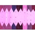 thumbnail image 1 of Ahgly Company Indoor Rectangle Abstract Purple Contemporary Area Rugs, 6' x 9', 1 of 4