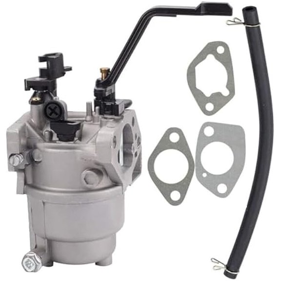 Carburetor for DuroMax 16/18 HP Engines | compatible with XP16HPE and XP18HPE; includes gasket set; durable casting; reliable operation; clean response; stable idle; easy cold start