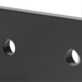 thumbnail image 4 of 2Pcs 2 Hole Joint Board Compression Resistance Rectangle Flat Aluminum Alloy Joining Plate Black 404, 4 of 4