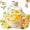Beige, variant on KANOHENO Multifunctional Transparent Water Bottle Ice Maker with Ice Tray,Portable Touch-Free Press Release Cup with Handle for Travel Outdoor Travel