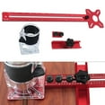 thumbnail image 4 of 4 In 1 Router Milling Tool Aluminum Alloy Carpentry Drill Hole Locator, 4 of 8