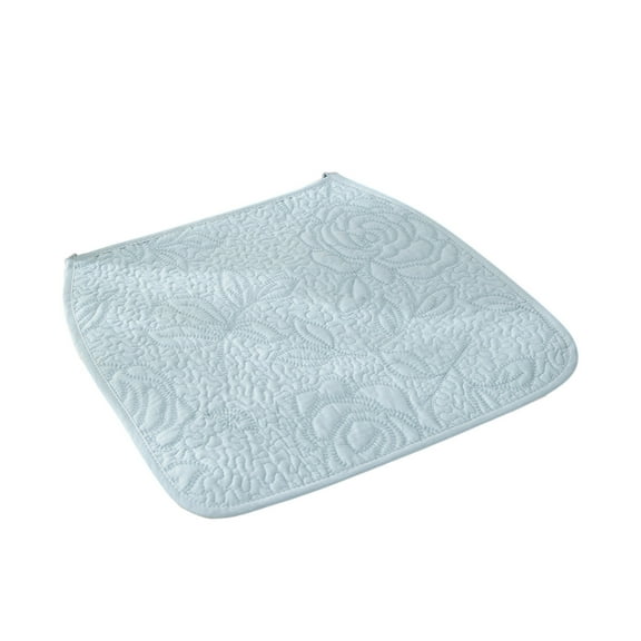 Qholemyo Four Seasons Office Cushions No Slip Pure Thin Chair Pads Dining Chair Pads Computer Seat Cushions Washable Desk Chair Cushion