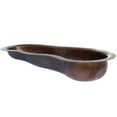thumbnail image 5 of Novatto TCB-009AN Cayenne Copper Bar Sink, 28" x 15" x 6", Specialty, 5 of 8