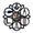 Without LED, variant on Masonic Logos Wall Clock Free Mason Vintage Vinyl Record Clock Masonry Ornament Modern Wall Clock Decorative Timepiece Gift With LED