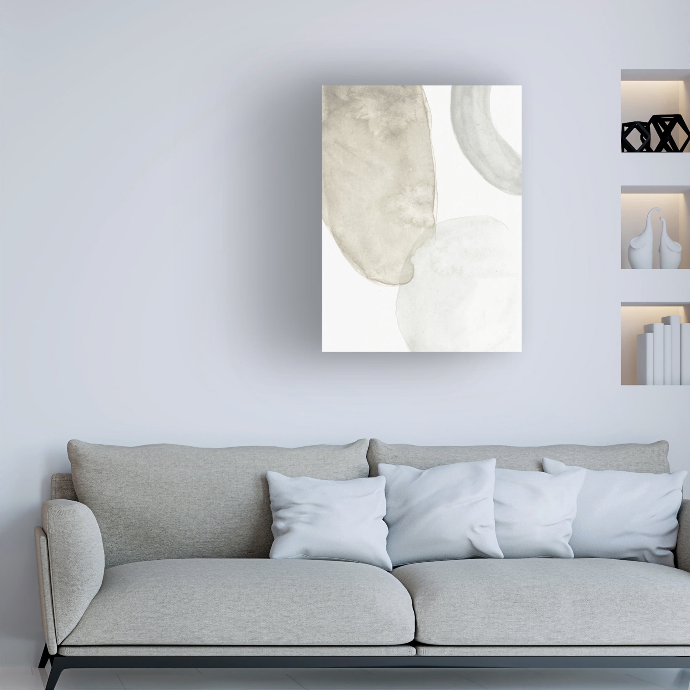 Trademark Fine Art Beth Cai Watercolor No1 Canvas Wall Art
