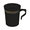 Black with Gold, variant on Smarty 8 oz. White with Gold Edge Rim Round Plastic Coffee Mugs 120ct