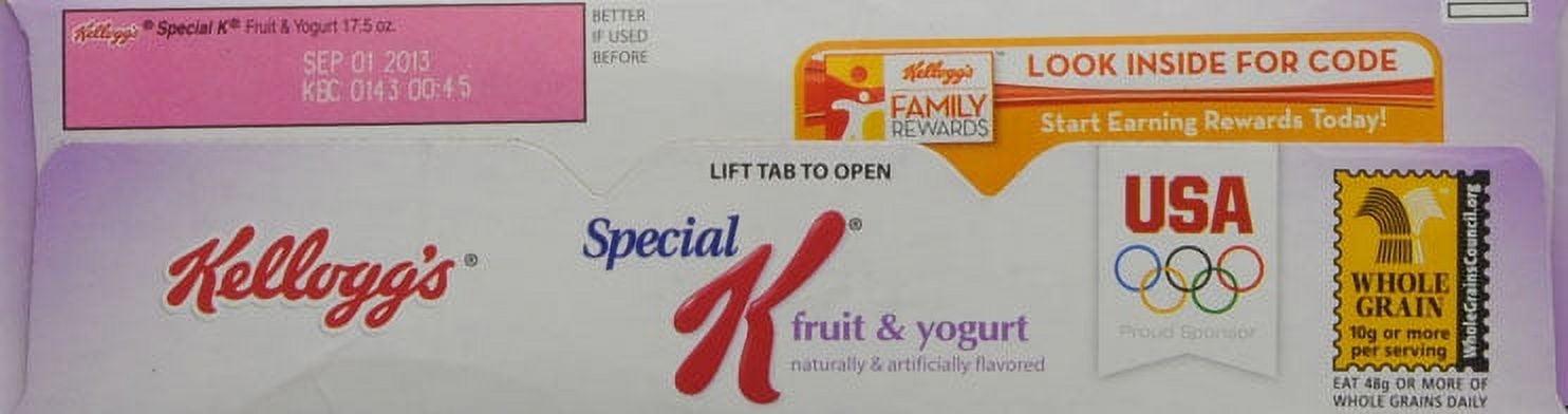 Kelloggs Special K Cereal, 17.5 oz