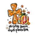 thumbnail image 2 of Women's Casual Pumpkin Graphic Tee - Crew Neck, Short Sleeve, Stretchy Polyester Blend, Machine Washable - Perfect for Summer & Fall, 2 of 6