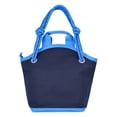 thumbnail image 2 of Free Assembly Women's Canvas Tote Bag, Navy/Blue, 2 of 6