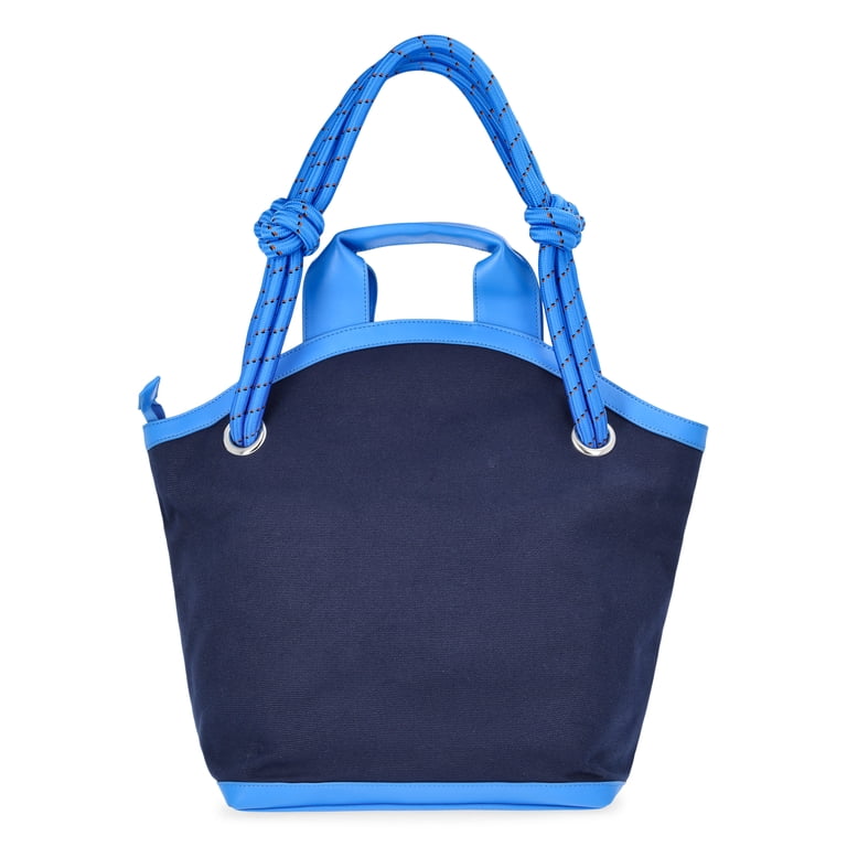 Free Assembly Canvas Tote Bag, Navy Blue photo 2