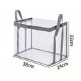thumbnail image 3 of Large Heavy-Duty Thick Plastic Clear Storage Bag For Clothes Moving Storage, 3 of 9