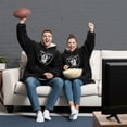 thumbnail image 3 of Poncho NFL unisex reversible las Vegas Raiders 100% oficial, 3 of 8