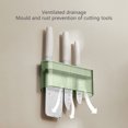 thumbnail image 3 of Wall-Mounted ABS Knife Storage Block - Space-Saving Kitchen Tool Organizer for Knives & Utensils, 3 of 7