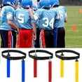 thumbnail image 1 of Cheers.US American Football Match Game Training Belt Adjustable Rugby Flag Tag Waist Strap, 1 of 6