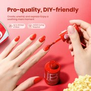 Beetles Stay Shining Collection Salon-Quality Gel Polish- 0.51 fl oz - Cinematic Red