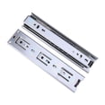 thumbnail image 1 of EeaseCA 2pcs Small Drawer Slides 8 Inches 200mm Steel Ball Bearing Slider Cabinet Rails 3 Parts Removed Rail Track for Drawer Mini Rails (Silver), 1 of 7