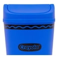 thumbnail image 4 of Bote para Basura Crayola de Plástico Balancín Redondo Azul, 4 of 4