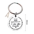 thumbnail image 5 of Bluelans Key Chain Eco-friendly English Letter Printed - Stainless Steel DIY Car Keyring Accessories for Gift, 5 of 8