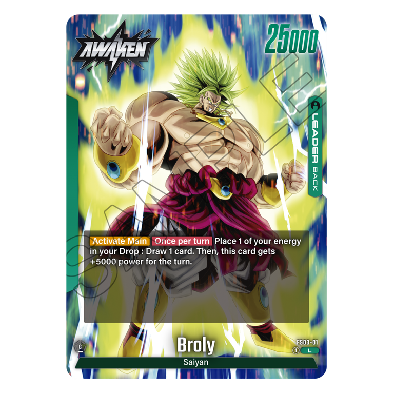 Bandai Dragon Ball Super Fusion World Deck 3