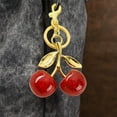 thumbnail image 5 of 4packs Cherry Bag Charm Cute Cherry Accessories Sparkling Purse Charms for Women A, 5 of 6