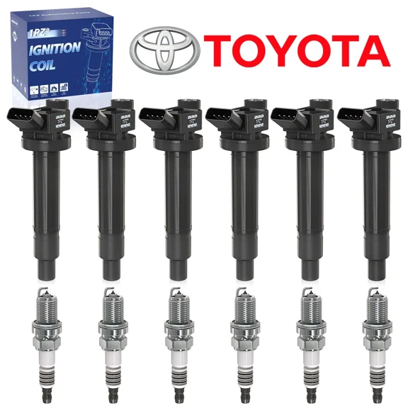 1PZ CZ0-919 6x Genuine Ignition Coil For Denso 673-1301 90919-02234 Highlander Avalon Toyota