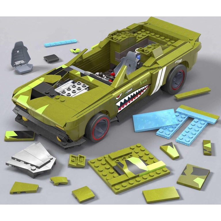 Hot Wheels Mega Muscle Bound 622-Piece Building Set, Adult