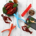 thumbnail image 4 of Sueyeuwdi Crawfish Peeler Efficient Crayfish Shelling Device Crawfish Shucker Crawfish Sheller Seafood Peeler Peeling Tool Suitable For Families And Restaurants Nails 3Pcs Kitchen Gadgets Orange, 4 of 4