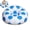 Blue, variant on Inflatable Basketball Chair PVC Blow Up Sofa,Comfortable Portable Lounge Couch,Folding Soccer Ball Bean Bag Chair,Inflatable Lazy Sofa Couch for Sports Theme Party Decor Room Balcony Pool Travel