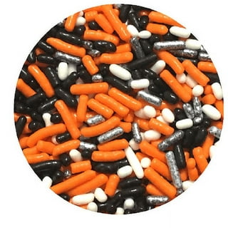 Candy Sprinkle Beads - Orange Shimmer 26oz Bulk