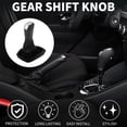 thumbnail image 2 of Unique Bargains Gear Shifter Knob w/ Cover 6 Speed Manual Stick Shifter Knob for Skoda Fabia MK1 2000-2008 Faux Leather, 2 of 6
