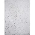 thumbnail image 2 of Made in USA 50-Sheet Hot Stamp Glitter Gift Tissue Paper Pack, 20" X 30" (Silver on White), 2 of 3
