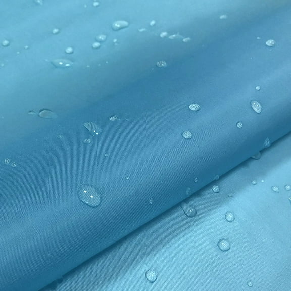 ERDOUY 39x59 Inch Waterproof Marine Grade Canvas Fabric, Heavy Duty Water Resistant Material for Boats, Cars, Awnings, Tents & Outdoor Cushions,Light Blue